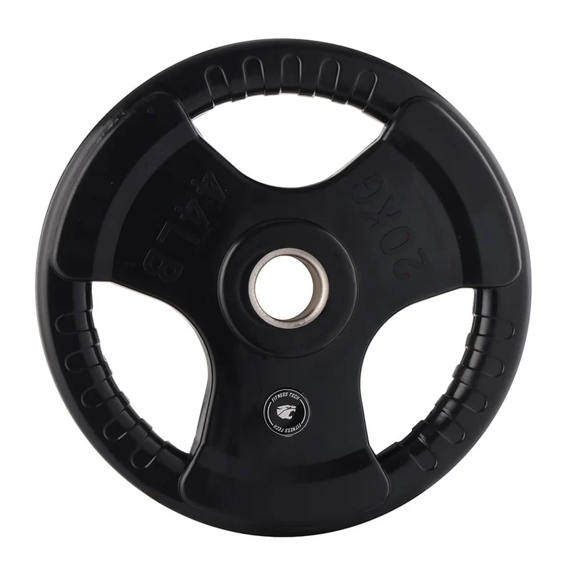 Set 105kg Disques Professionnels Triple Grip 50mm