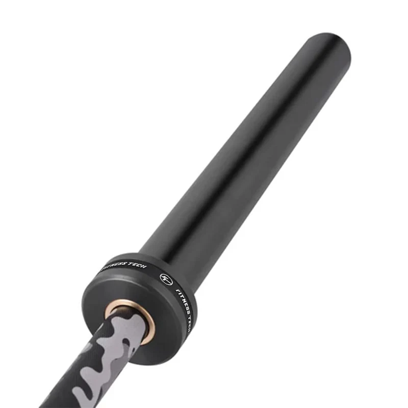 Barre olympique camouflage 2,2 m x 50 mm – 4 roulements (365 kg)