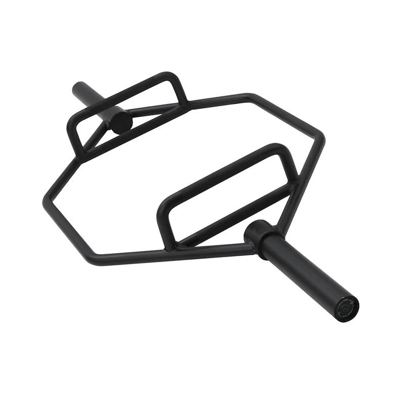 Barre olympique hexagonale | Barre de squat noire 50 mm (320 kg)