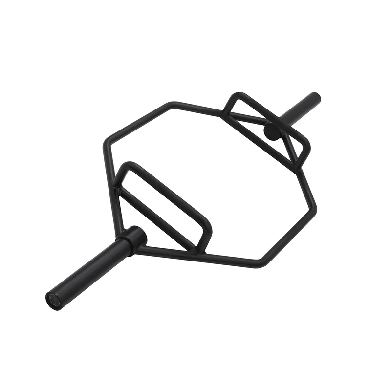 Barre olympique hexagonale | Barre de squat noire 50 mm (320 kg)