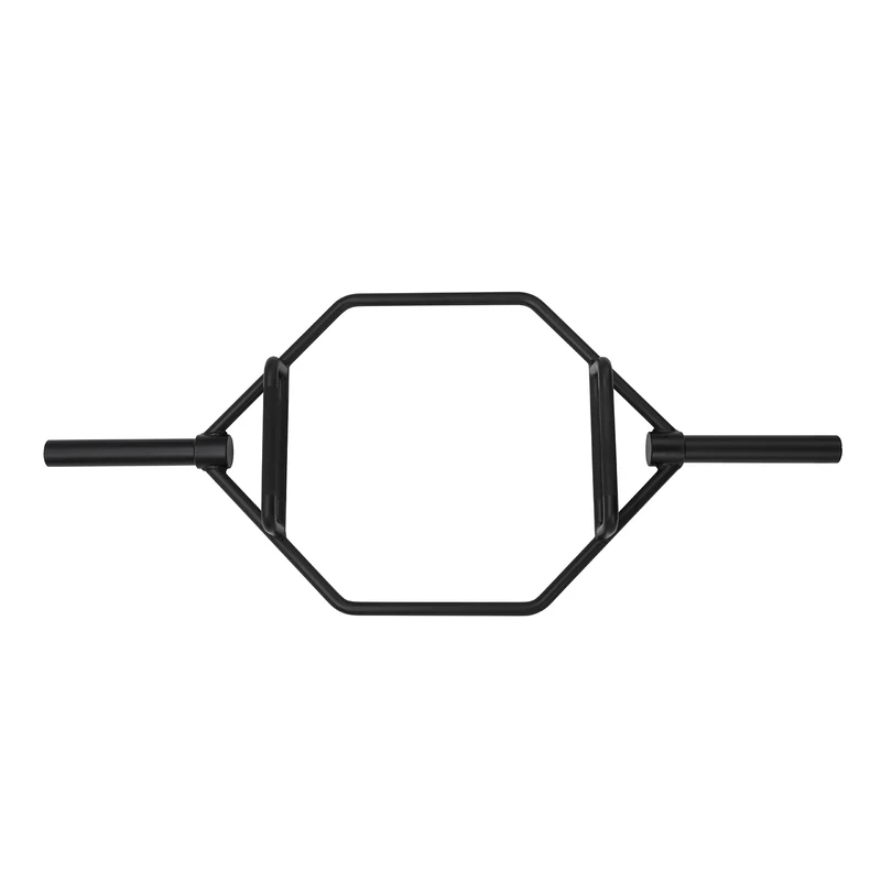 Barre olympique hexagonale | Barre de squat noire 50 mm (320 kg)