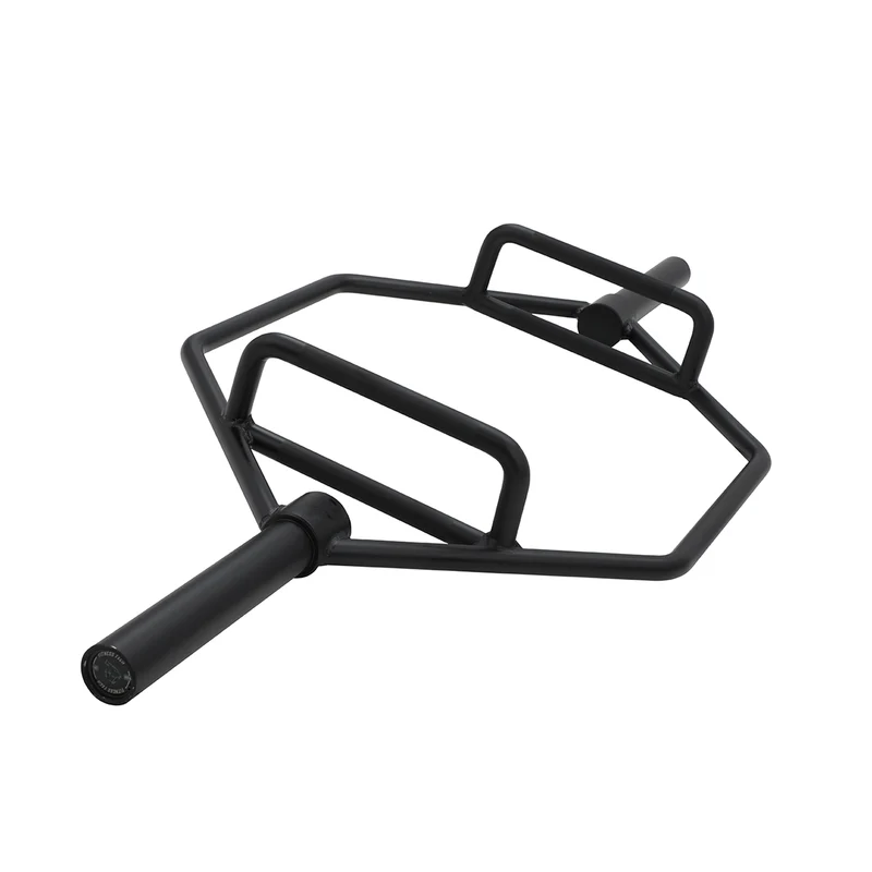 Barre olympique hexagonale | Barre de squat noire 50 mm (320 kg)