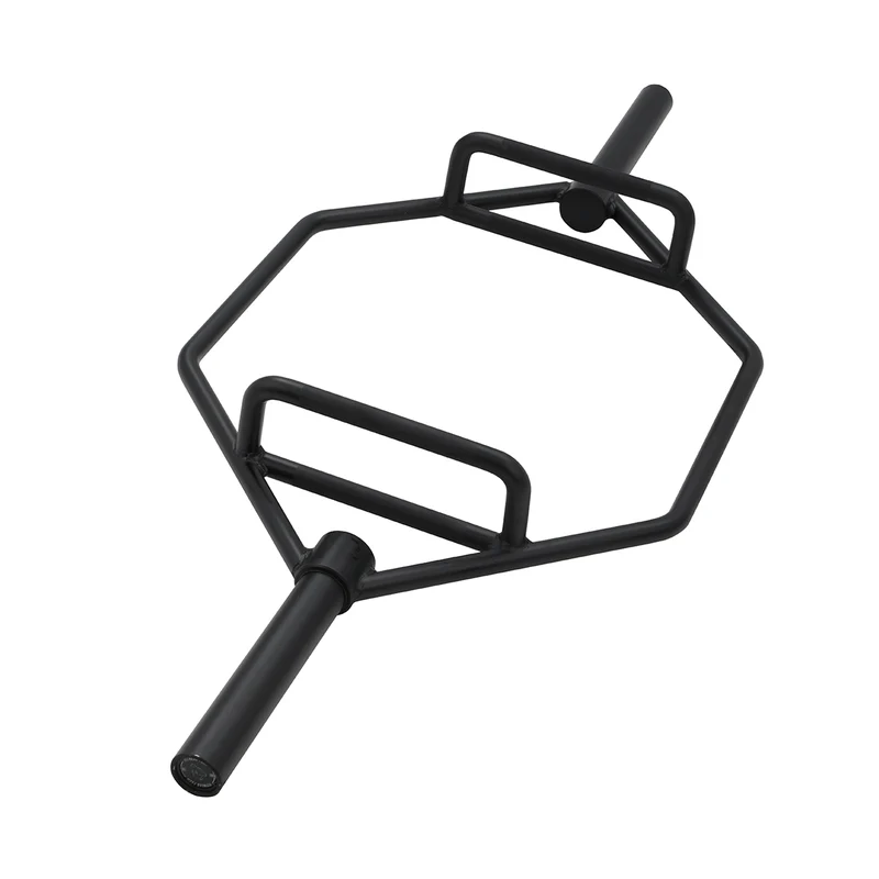 Barre olympique hexagonale | Barre de squat noire 50 mm (320 kg)