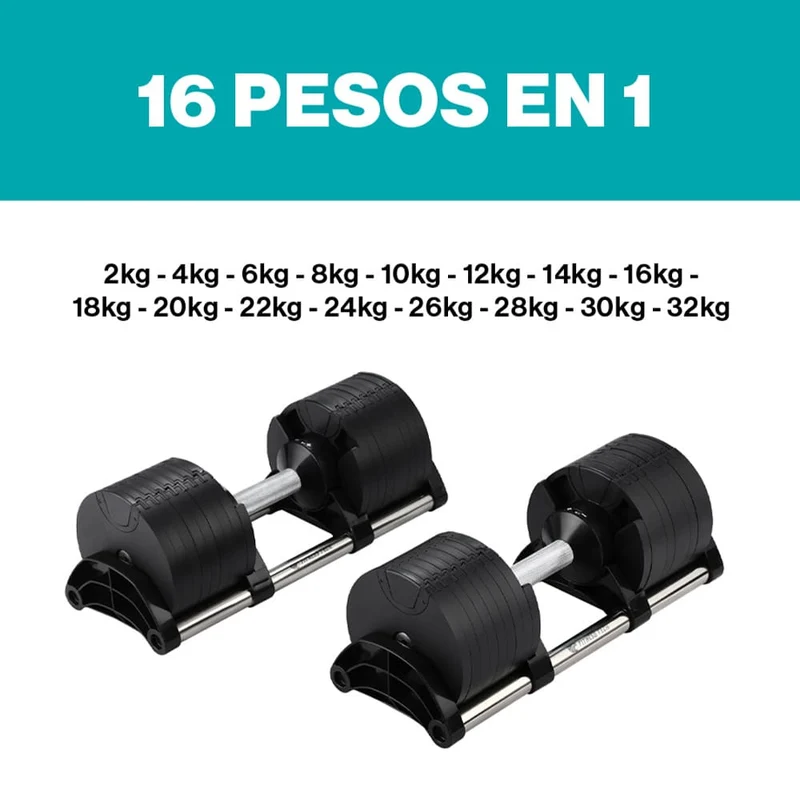 Haltère réglable 32kg