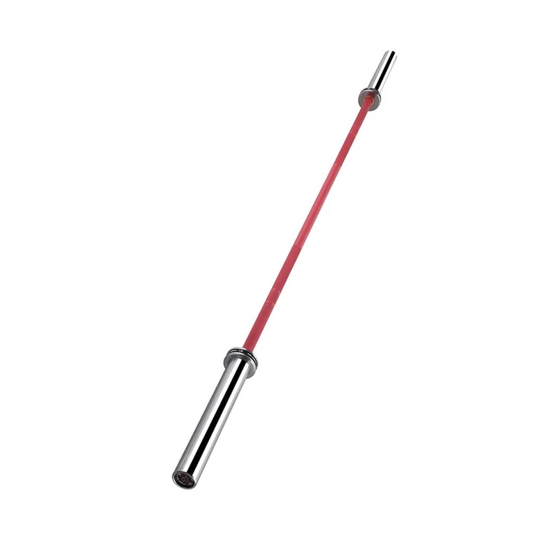 Barre olympique rose 2 m x 50 mm – 4 roulements (340 kg)