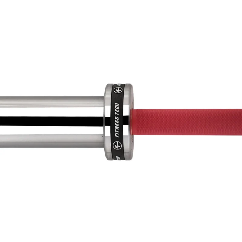 Barre olympique rose 2 m x 50 mm – 4 roulements (340 kg)
