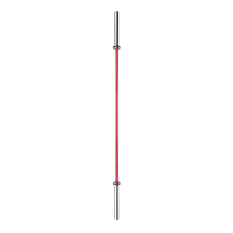 Barre olympique rose 2 m x 50 mm – 4 roulements (340 kg)