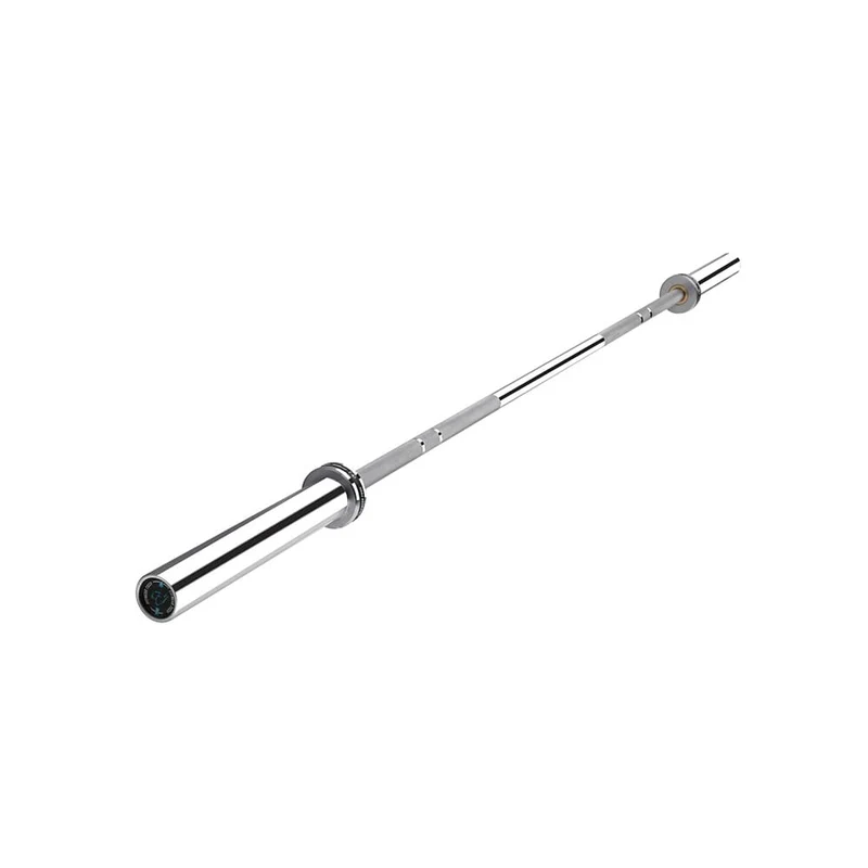 Barre olympique professionnelle 2 m x 50 mm – 4 roulements (340 kg)
