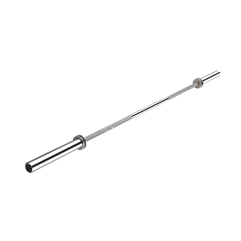 Barre olympique professionnelle 2 m x 50 mm – 4 roulements (340 kg)