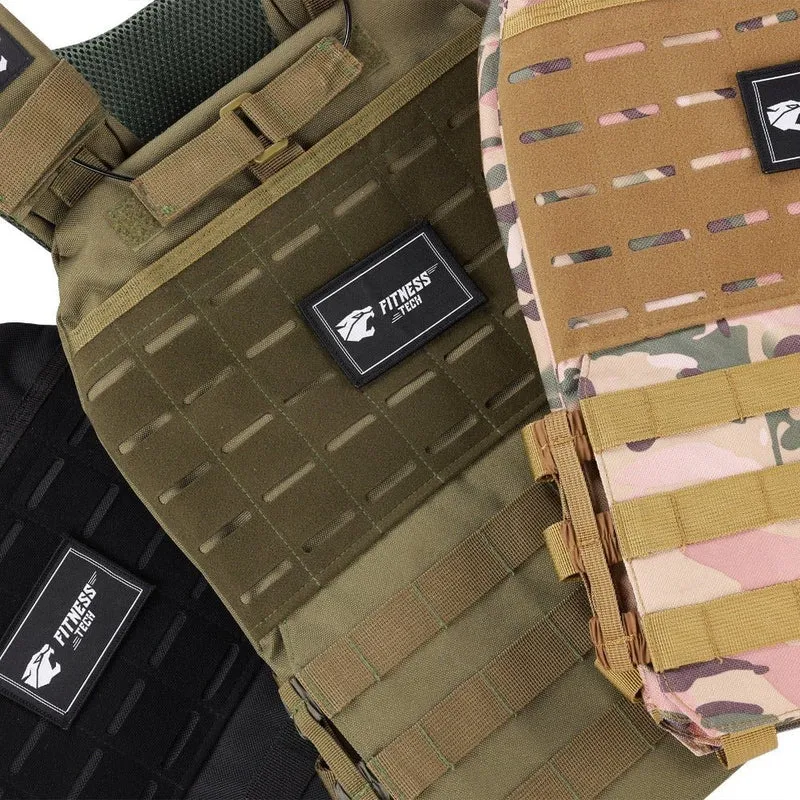 Gilet lesté avec plaques de 8 kg incluses