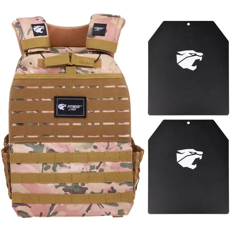 Gilet lesté avec plaques de 8 kg incluses
