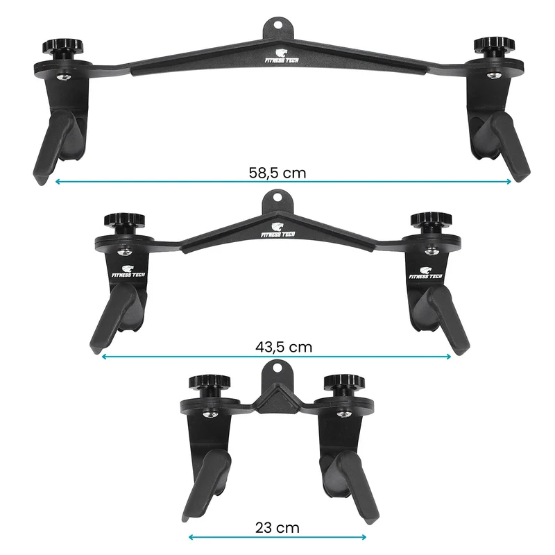 Lot de 3 grips multipositions