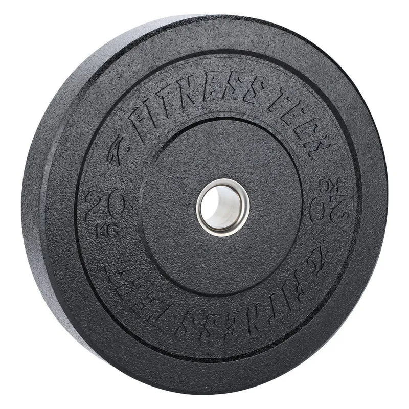 Bumper Plate Noire Haute Résistance