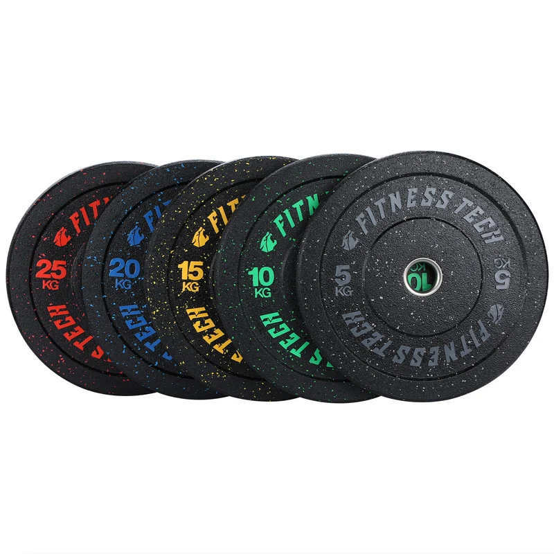 Bumper Plate Noire Haute Résistance