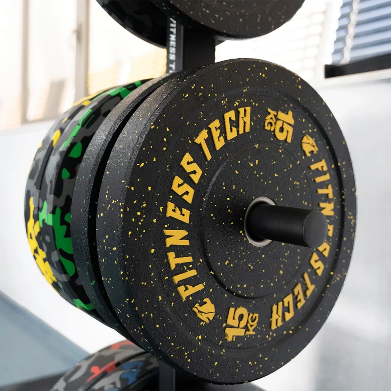 Bumper Plate Noire Haute Résistance