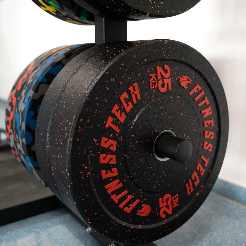 Bumper Plate Noire Haute Résistance