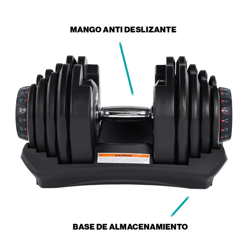 Haltères réglables de 5kg à 40kg