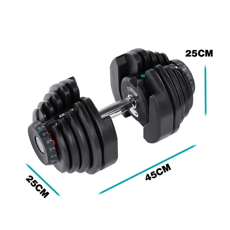 Haltères réglables de 5kg à 40kg