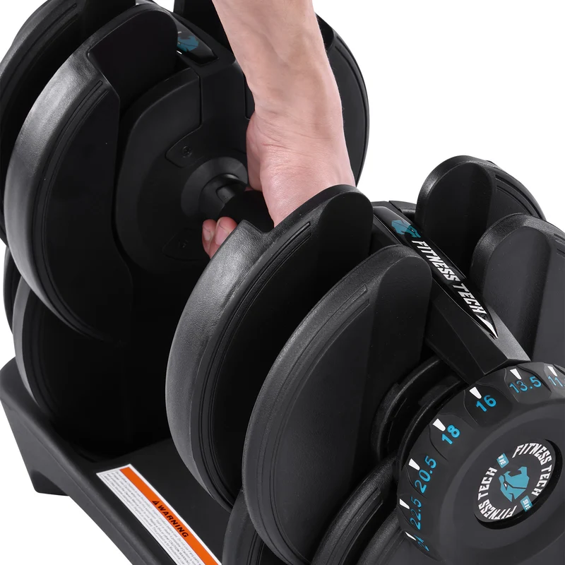 Haltères réglables de 2,5 kg à 24 kg
