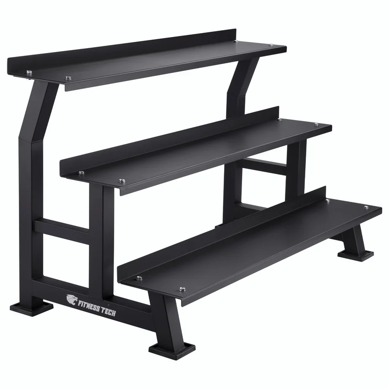 Support pour kettlebells à 3 hauteurs