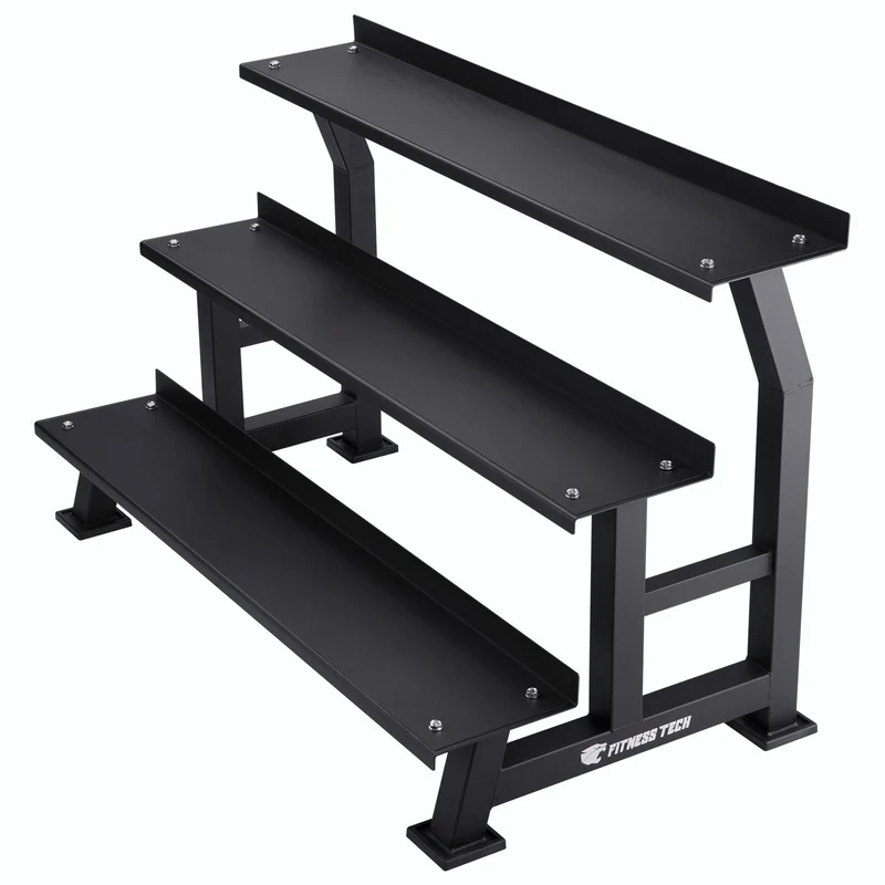 Support pour kettlebells à 3 hauteurs