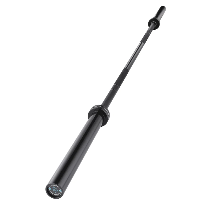 Barre olympique noire 2,2 m x 50 mm - 8 roulements (454 kg)