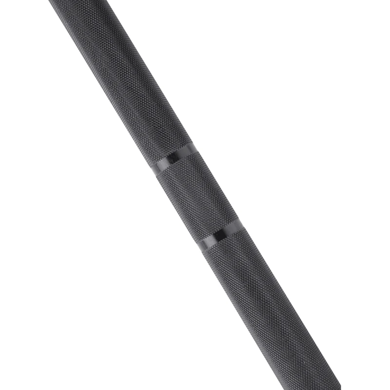 Barre olympique noire 2,2 m x 50 mm - 8 roulements (454 kg)