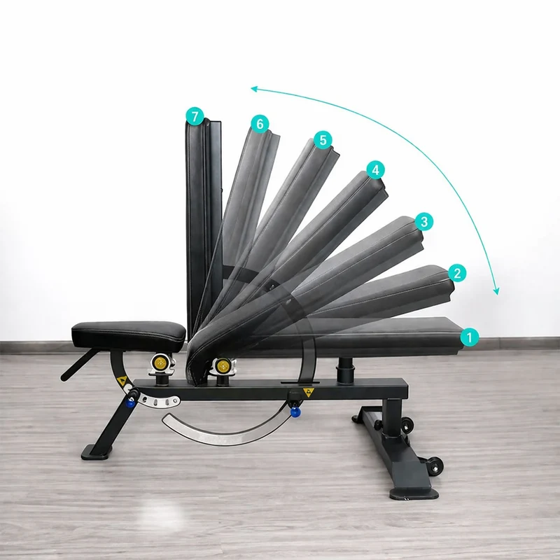 Banc de Musculation Professionnel Ajustable