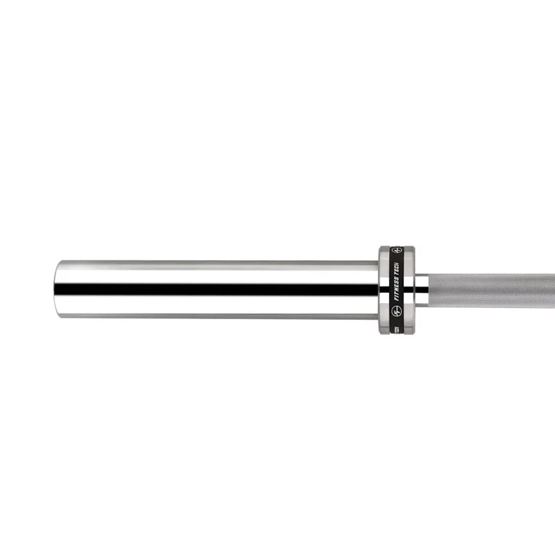Barre olympique professionnelle 1,8 m x 50 mm – 4 roulements (340 kg)