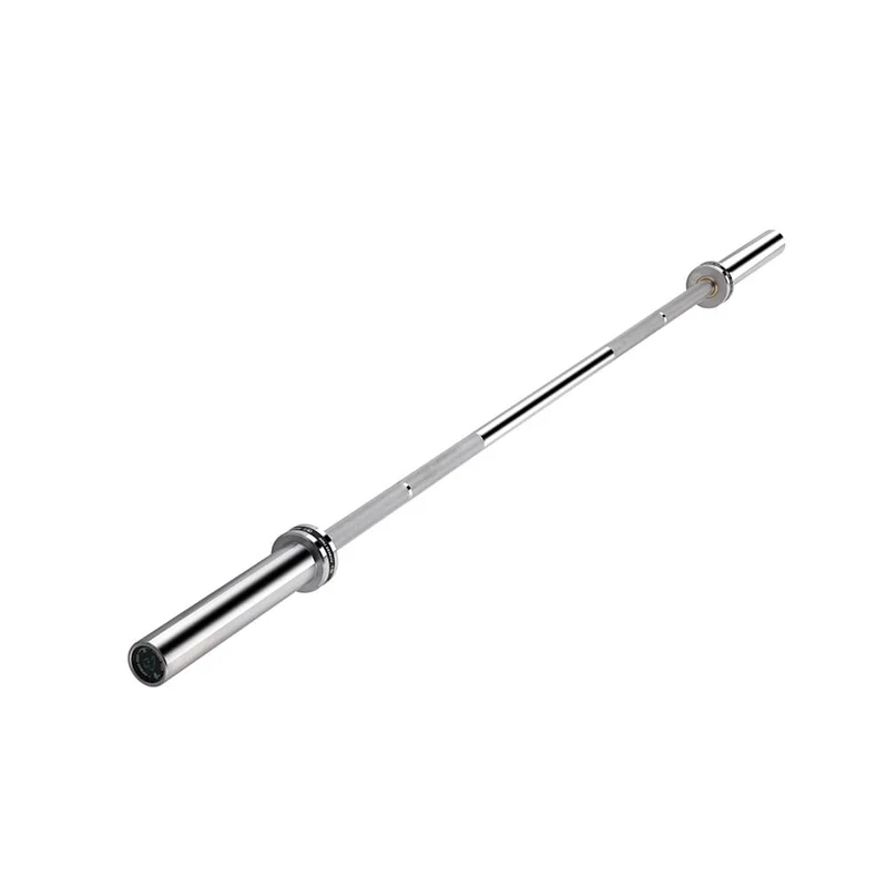Barre olympique professionnelle 1,8 m x 50 mm – 4 roulements (340 kg)