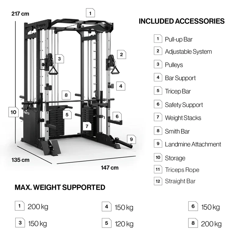 Smith Machine S9000 | Machine Multipower