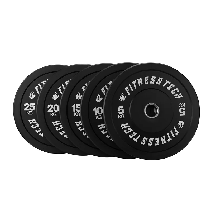 Bumper Plate Noire Haute Résistance