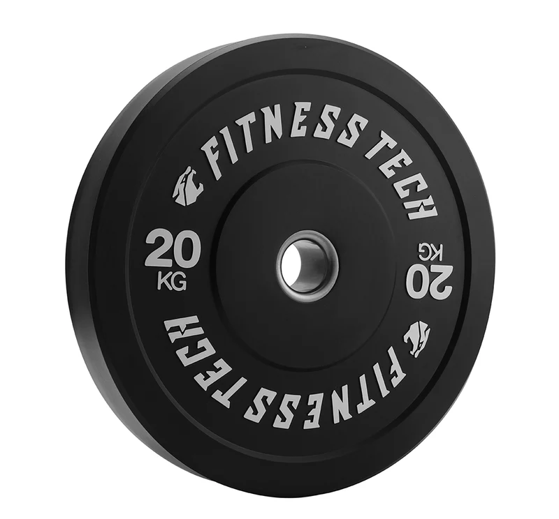 Bumper Plate Noire Haute Résistance