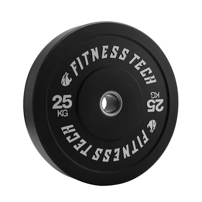 Bumper Plate Noire Haute Résistance