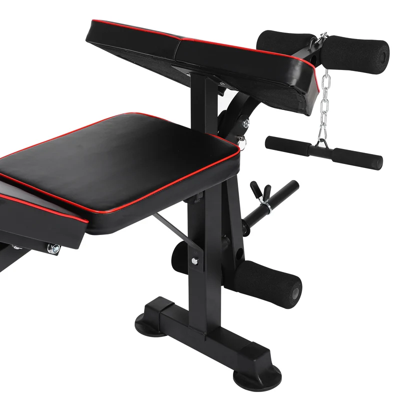 Banc multi-stations inclinable pour développé couché / squats