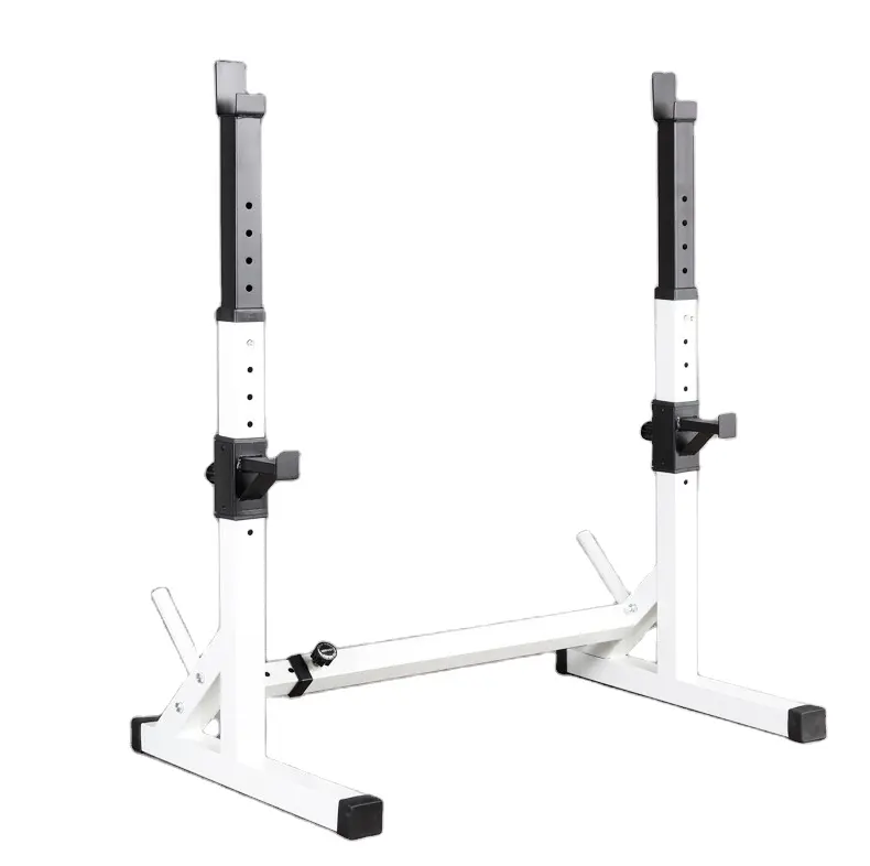 Support réglable pour l'haltérophilie. Barre de traction