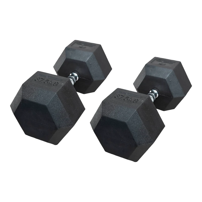 Haltères hexagonaux 2,5 - 50 kg (2 unités)