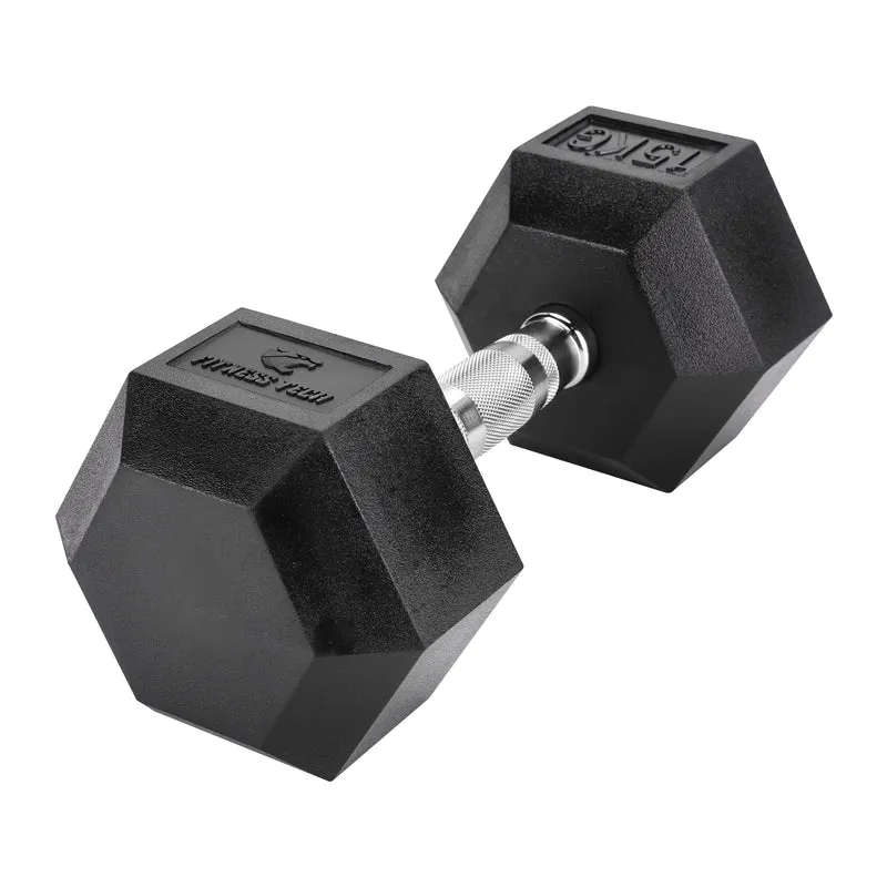 Haltères hexagonaux 2,5 - 50 kg (2 unités)