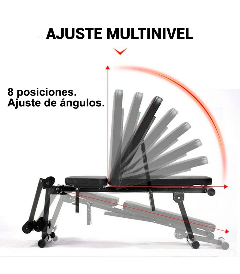 Banc abdominaux pliant