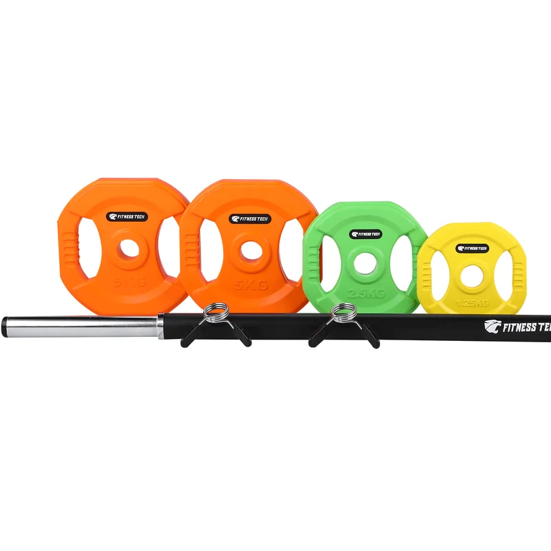 Ensemble Haltères Pump - Disque en Fer + Bande Élastique
