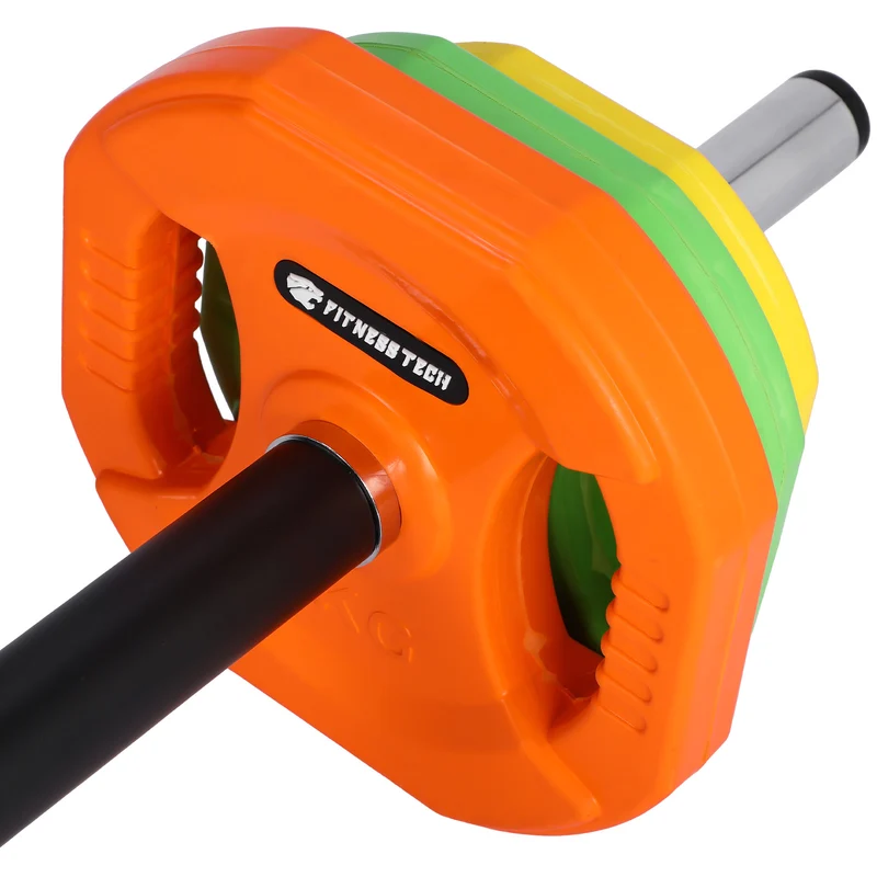 Ensemble Haltères Pump - Disque en Fer + Bande Élastique