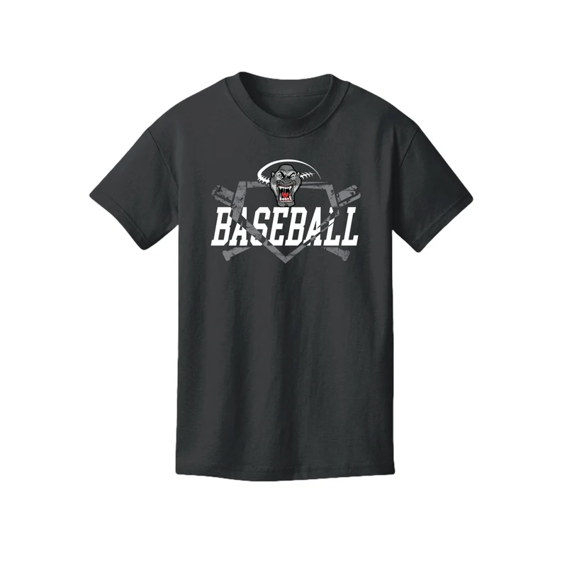Youth Baseball Black T