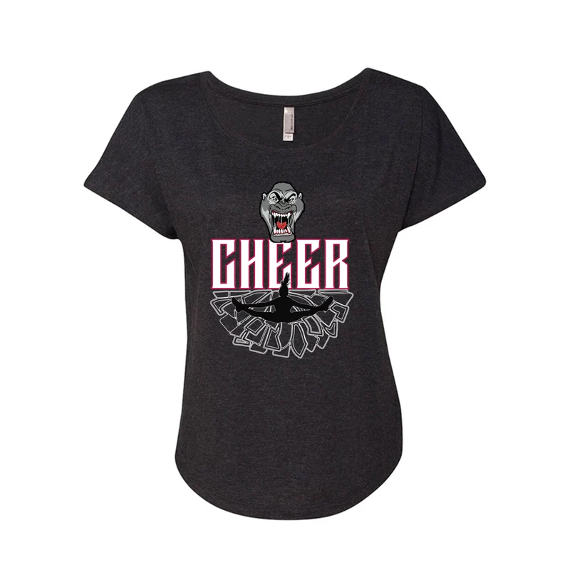 Cheer Black T