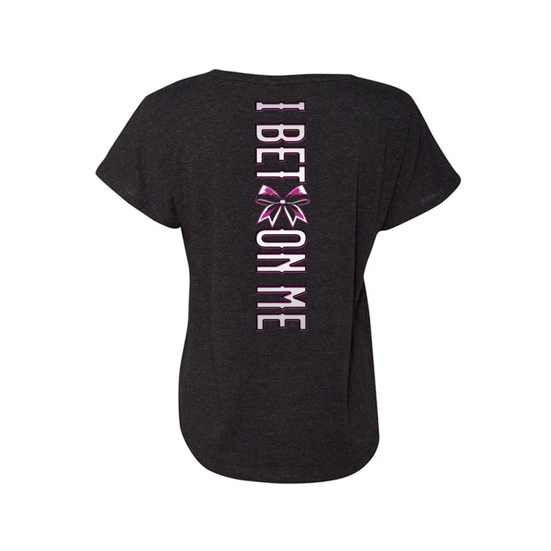 Cheer Black T