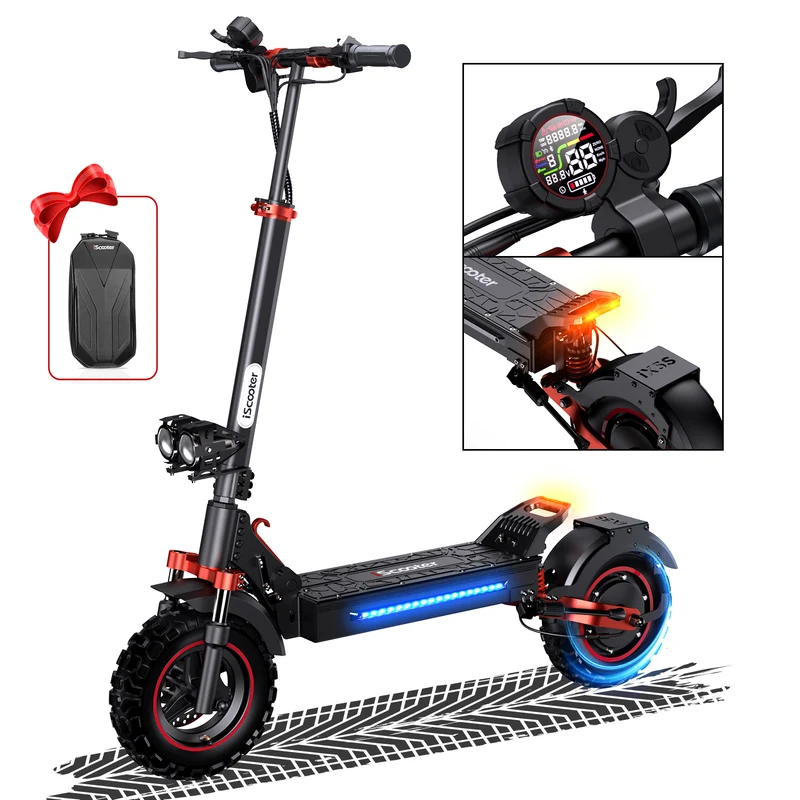 iScooter iX5S 1000W Trottinette Électrique Tout-Terrain