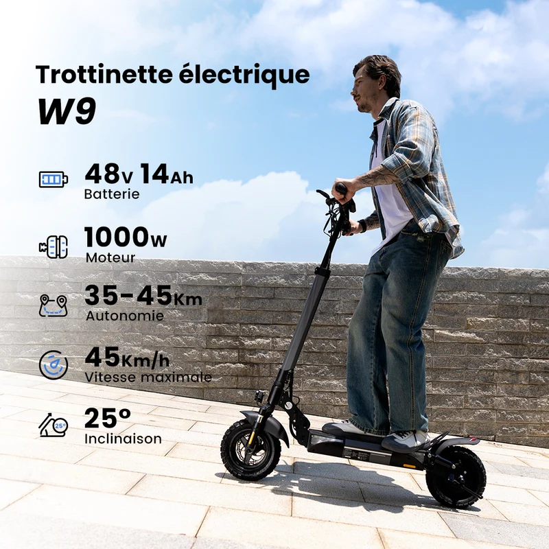 W6 500W Trottinette électrique