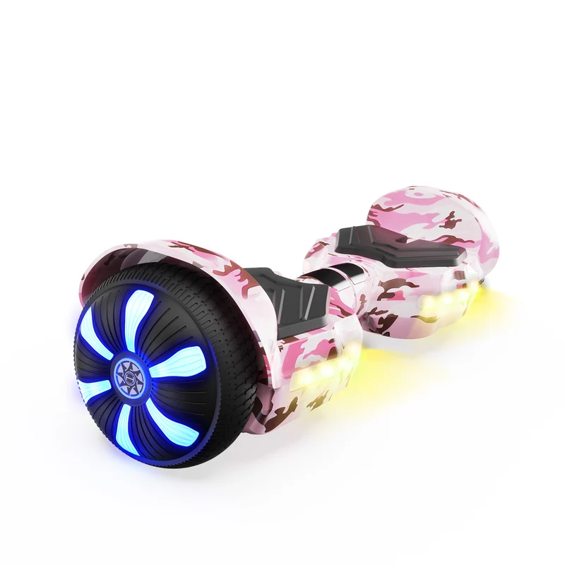 iHoverboard H2 Hoverboardavec Équilibrage Automatique, Bluetooth et Roues LED 6,5"