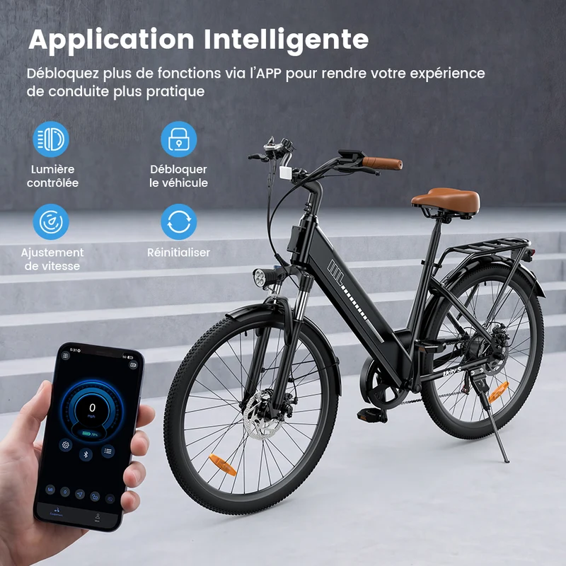 Vélo Électrique Urbain UcityS – Spécial Trajets Quotidiens
