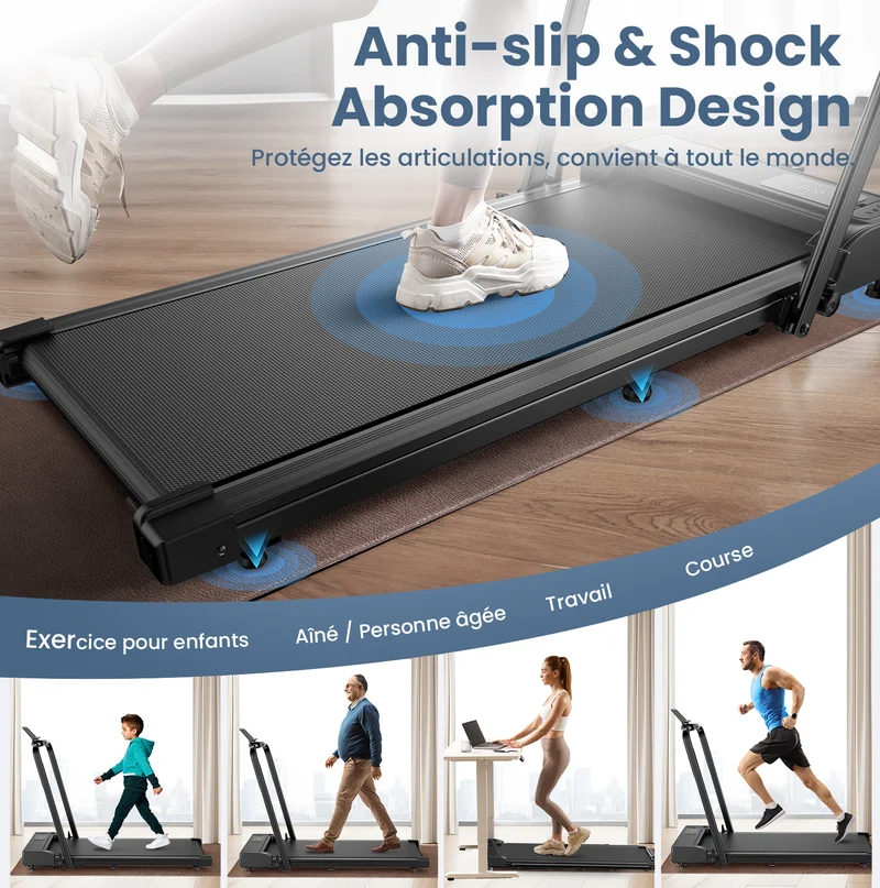 JT51 Tapis de course pliable