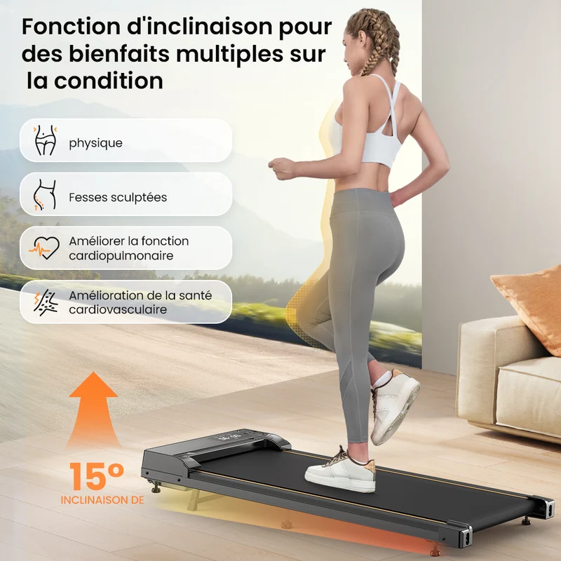 JT31 Tapis de marche compact avec Inclinaison